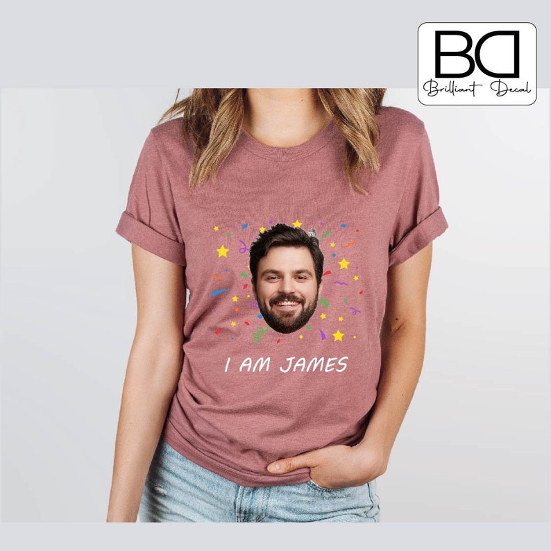 Customized Iron on Picture Decal Prsonalized Iron on Decals Etsy