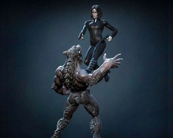 Selene vs Werewolf Underworld