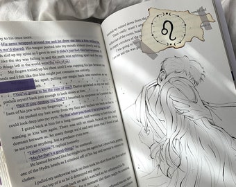 Custom annotated and illustrated books