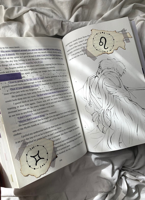 Custom annotated and illustrated books