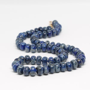 Lapis Lazuli Hand Knotted Gemstone Beaded Necklace