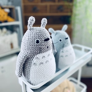 Amigos vecinos hechos a mano, peluche de ganchillo