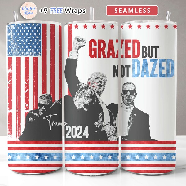 Trump Glazed but Not Dazed - Etsy