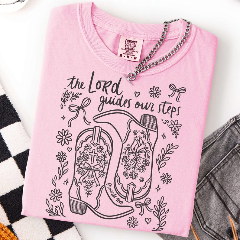 Western Christian Cowgirl Stiefel PNG, Doodle Art Design, Kokette, transparenter Hintergrund, digitaler Download - Hand gezeichnet von Color Nook Studio