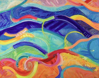 Abiquiu Mountain Dreamscape Fine Art Print