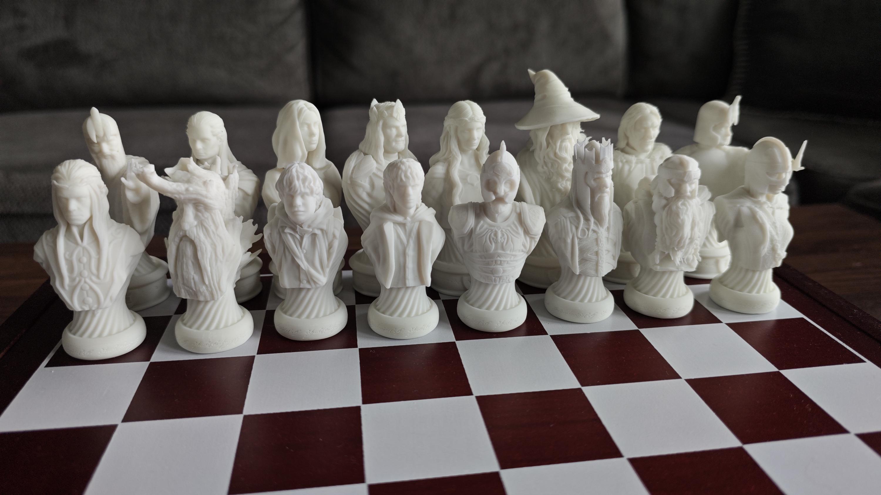 Lord of the ring chess set - Etsy 日本