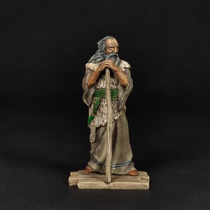 Collectible Painted Tin Soldier 54mm Righteous Noah. Metal Figure a Righteous Noah. Scale 1:32. Hand Painted 54mm Soldiers.
