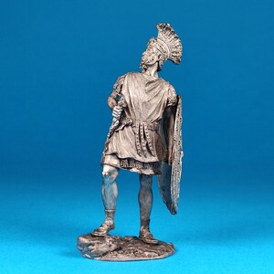 Tin miniature, figurine of Praetorian, 1st century BC. Metal Figure of а Praetorian. Scale 1:32, tin 54mm.