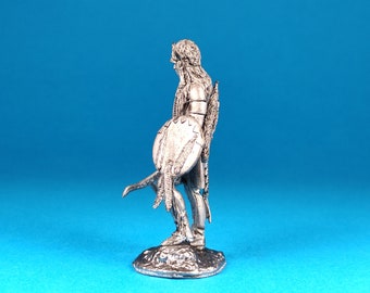 Soldat Sioux Guerrier à Cheval - Miniature Peinte 54 Mm 1:32 - Altores Miniatures