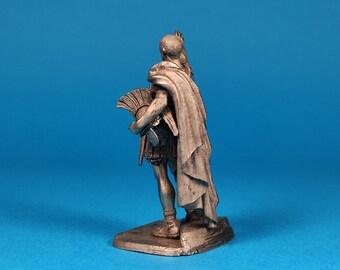Tin Miniature, Figurine of Publius Cornelius Scipio Africanus, 236