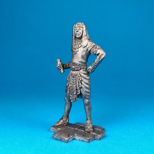 Tin miniature figurine of Joseph the second man after Pharaoh, metal figurine of Joseph Scale / 1:32 (54mm)