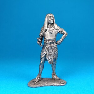 Tin miniature figurine of Joseph receives his brothers, metal figurine of Joseph receives his brothers Scale / 1:32 (54mm)