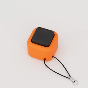 SMPLClick - Tactile Mechanical Clicky Fidget Toy, With Real Mechanical Switches and Slick Design, Key Keychain, ASMR, Clicky Button