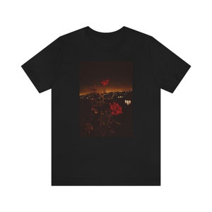 Camiseta rosa estética