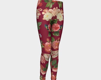 Rosalind in Arden Kids Leggings (cranberry)