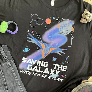 Saving the Galaxy 12% of a Plan Unisex T-Shirt | Guardians of the Galaxy | Cosmic Rewind | Epcot | GotG