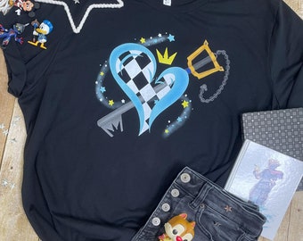 Camiseta unisex de Kingdom Hearts Keyblade de Disney