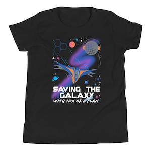 Saving the Galaxy 12% of a Plan Youth Short Sleeve T-Shirt | Guardians of the Galaxy | GotG | Cosmic Rewind | Epcot | Disney | WDW