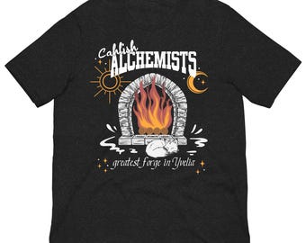 Camiseta unisex de alquimistas cahliscos, hadas y alquimia, Quicksilver, Callie Hart
