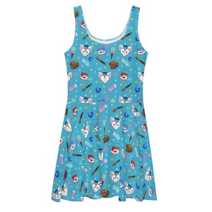 Gelatoni Duffy and Friends Skater Dress