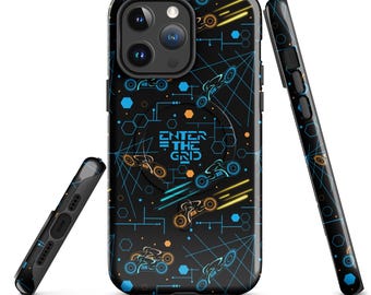 Funda resistente MagSafe® de The Grid Team Racing para iPhone®