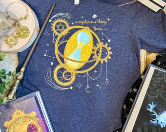 Camiseta unisex "Cosa Misteriosa del Tiempo" Giratiempo Mago Mundo