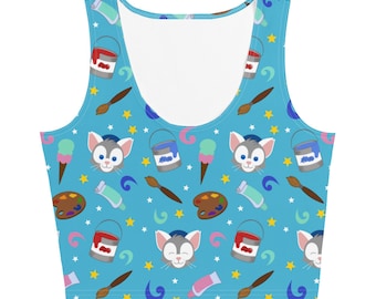 Gelatoni Duffy and Friends Crop Top
