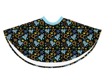 Falda patinadora de Kingdom Hearts Keyblade Disney