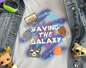 Saving the Galaxy Unisex T-Shirt | Guardians of the Galaxy | GotG | Cosmic Rewind | WDW | Epcot
