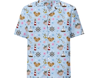 Camisa unisex con botones de Duffy Bear y Shellie May