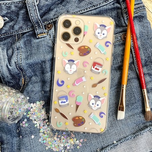 Gelatoni Duffy and Friends Clear Case for iPhone®