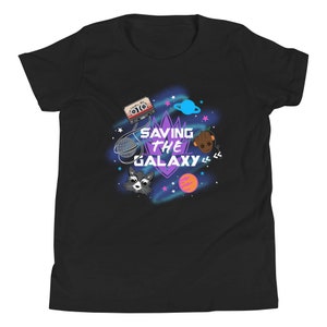 Saving the Galaxy Youth Short Sleeve T-Shirt | Guardians of the Galaxy | GotG | Cosmic Rewind | WDW | Epcot