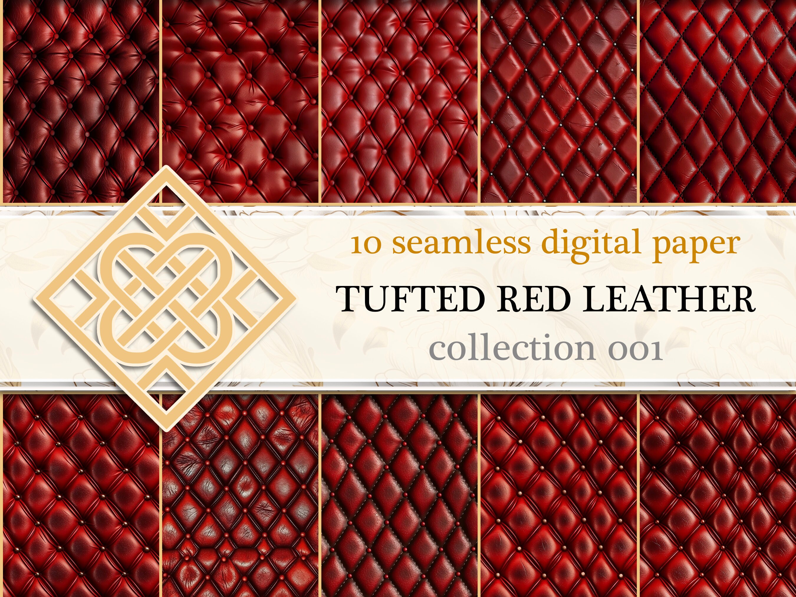 5x7 Diamond Tufted Backgrounds, Tufted Digital Paper, Quilted Luxury  Textures, Button Quilting Digital Paper, Invitation Backgrounds 
