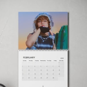Stray Kids Wall Calendar 2025, Kpop Stray Kids Custom Calendar, Gift for Stay, Kpop Calendar 2025, Stray Kids Merch, Kpop Stray Kids