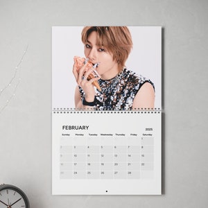 Stray Kids Wall Calendar 2025, Kpop Stray Kids Custom Calendar, Gift for Stay, Kpop Calendar 2025, Stray Kids Merch, Kpop Stray Kids