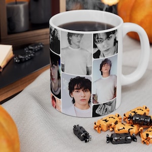 Custom K-Pop Photo Mug Jeon Jungkook JK BTS, Jungkook Seven Mug, Army K-Pop Gift, Jk bias Kpop Gift, BTS Mugs Kpop, KPop Personalized Gift