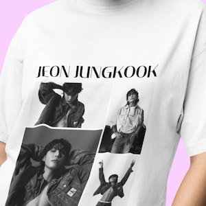 Jungkook Tshirt BTS Jeon Jungkook T-shirt Jungkook tee BTS Kpop Shirt ComfortColors Jeon Jungkook Merch Gift for Army Bts Jungkook