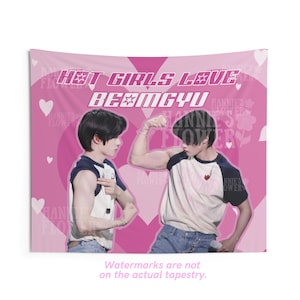 Beomgyu TXT Hot Girls Concert Flag, TXT Beomgyu Kpop Banner, Wall Tapestry Beomgyu txt, Kpop Merch Decor, Gift for Moa, Beomgyu Custom Flag