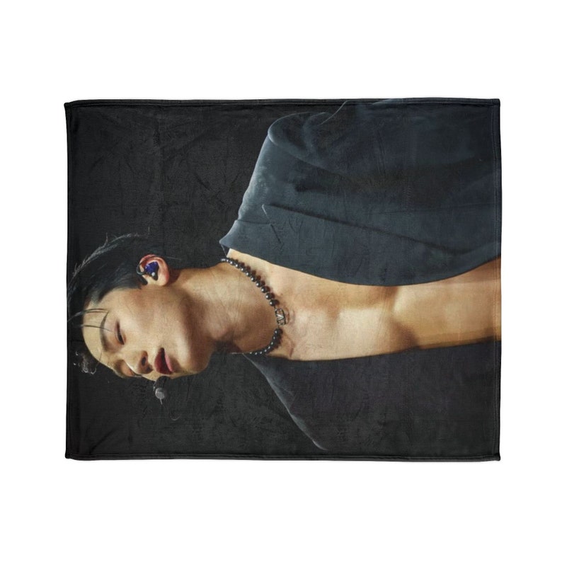 Choi San Ateez Blanket, Custom Gift for Atiny, Kpop Ateez Personalized
