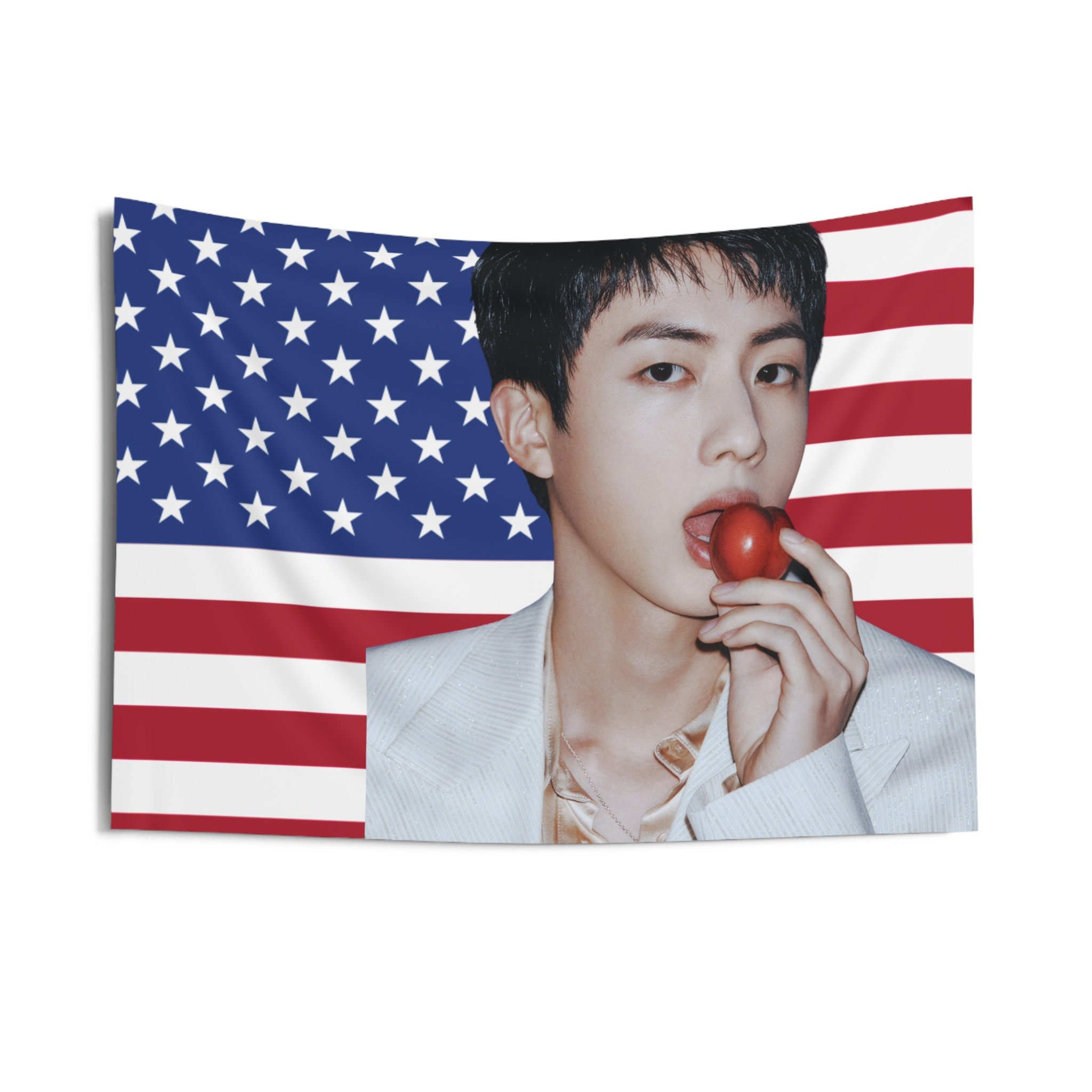 K-POP・アジア BTS MAGIC SHOP IMAGE FLAG JUNGKOOK BTS Japan Magic Shop Iljik Shop Jungkook Image Flag Won