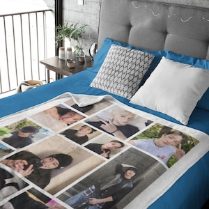 Bangchan Stray Kids Blanket Kpop Skz Merch Bangchan Custom blanket Stray Kids Stay gift Kpop Christopher Bangchan Blanket