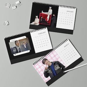 J-HOPE BTS Calendar 2025 Desk Calendar Size 6*8inches J-hope