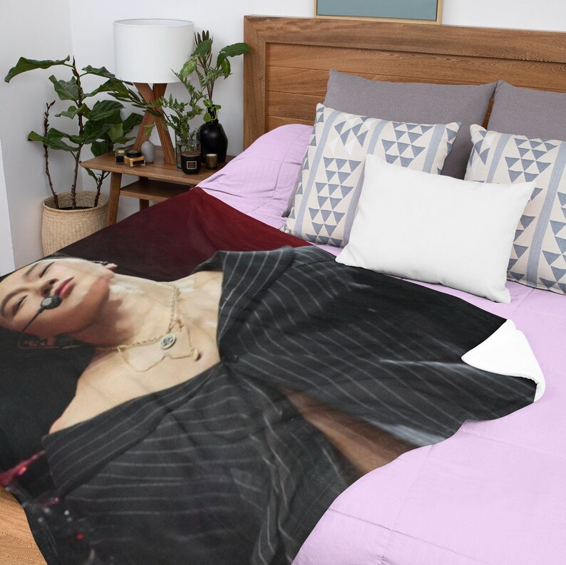 Choi San Ateez Blanket, Custom Gift for Atiny, Kpop Ateez Personalized