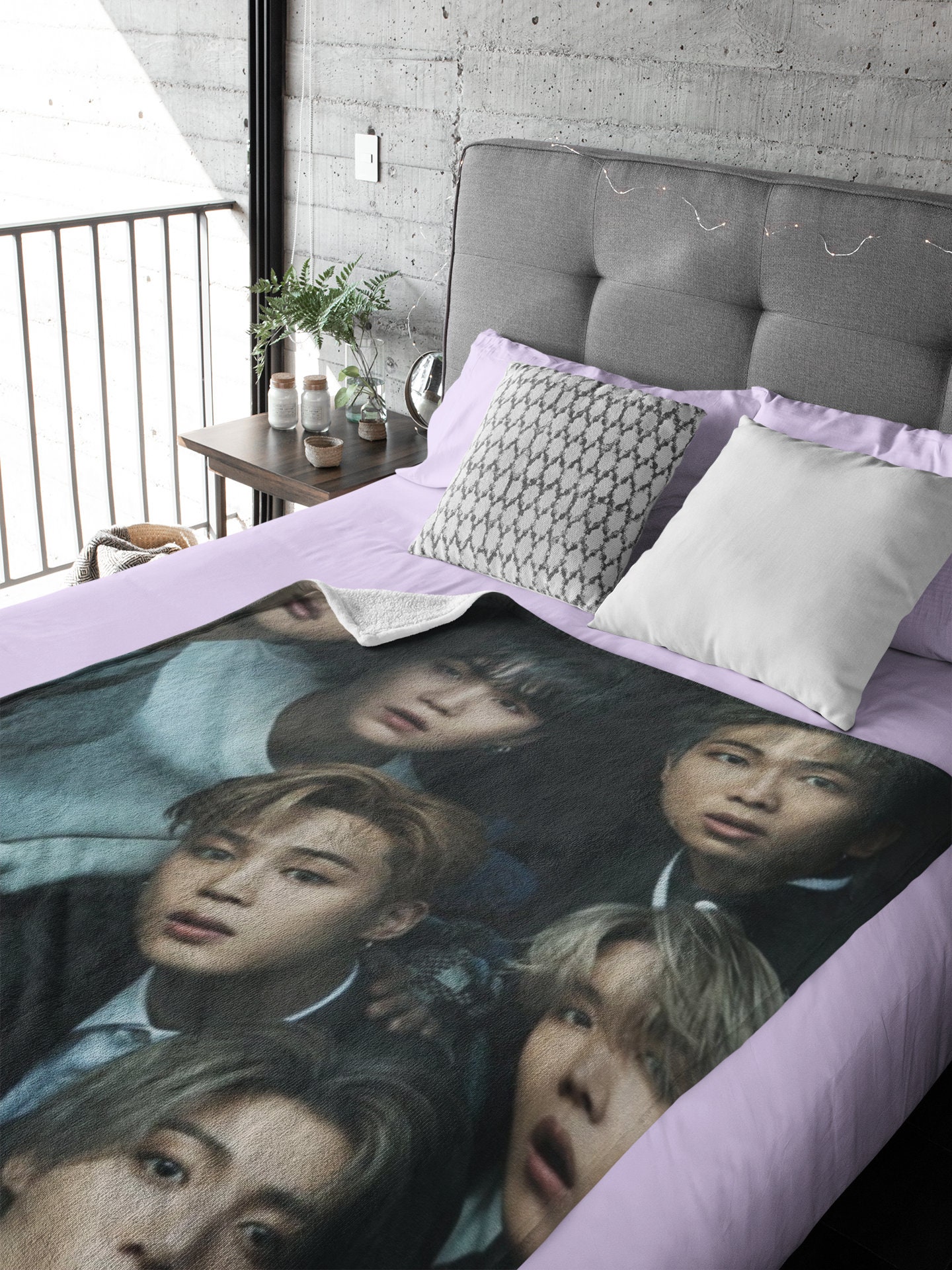 BTS ARMY Blanket BTSブランケット Bts Army Blanket Custom K-pop Blanket Personalized BTS OT7 K