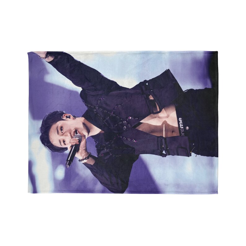 WAVESTEEᵀᴹ Bang Chan Album SKZ 'DO IT' Fleece Blanket