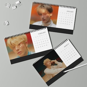 TXT OFFICIAL | 2025 7 x 14 Inch Monthly Mini Wall Calendar