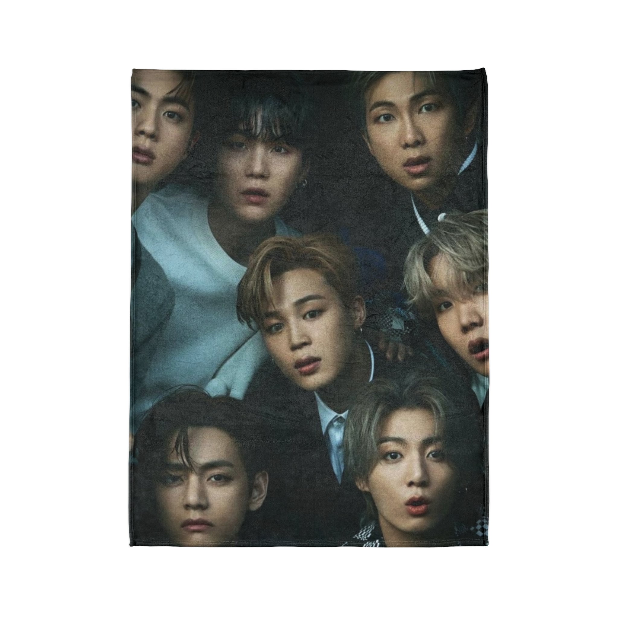 Bts Army Blanket Custom K-pop Blanket Personalized BTS OT7 K