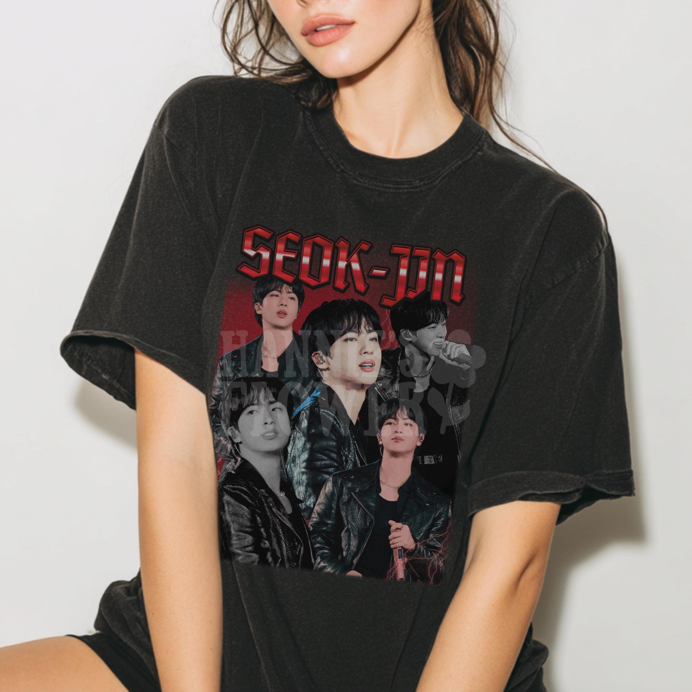 RUNSEOKJIN tour tシャツ L BTS jin BTS Jin RUNSEOKJIN EP. TOUR 2025 Shirt – Kpop Exchange