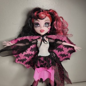 Gothic Bat Doll Cape