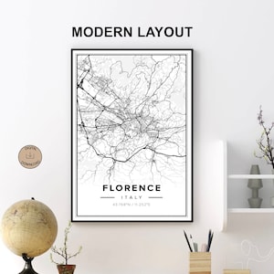 Personalized Map Print | Custom City Wall Art | Custom Map Gift | City Map Print | Dad Gift | Vacation Home Gift | Minimalist Street Map